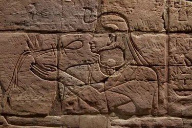 Wall of Aspelta (detail)